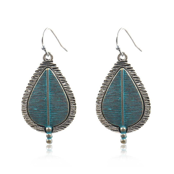 Vintage Fashion Drop Shaped Personalized Multi-layer Alloy Earrings
