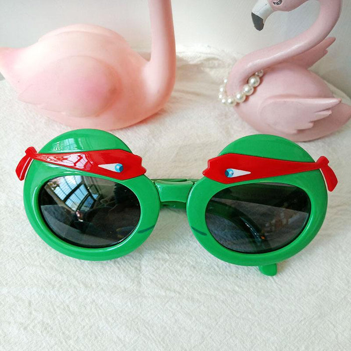 Children's Silicone Cartoon Turtle Polarized Sunglasses