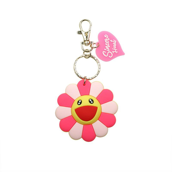 Creative Cute Cartoon Sunflower Keychain