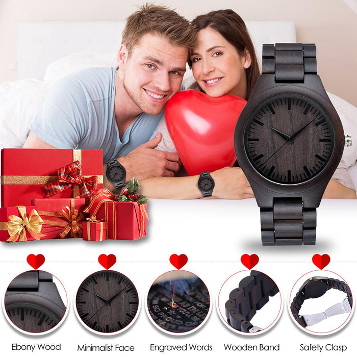 2022 New Fashion Simple Wooden Watch Couple Watch