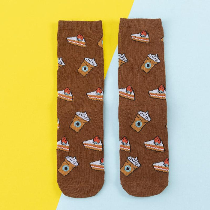 Women Funny Cute Cartoon Socks