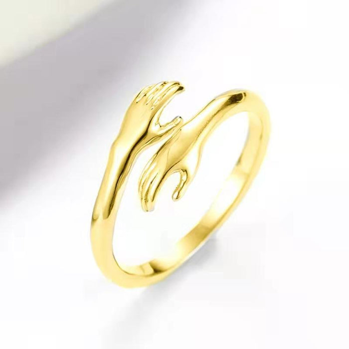 Open adjustable ring