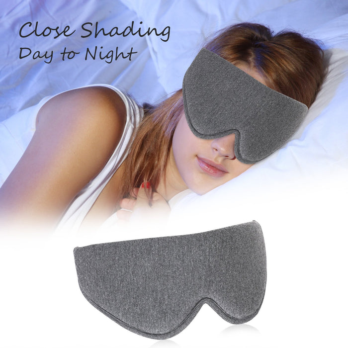 Simple Sleep Shading Double Layer Latex Eye Mask