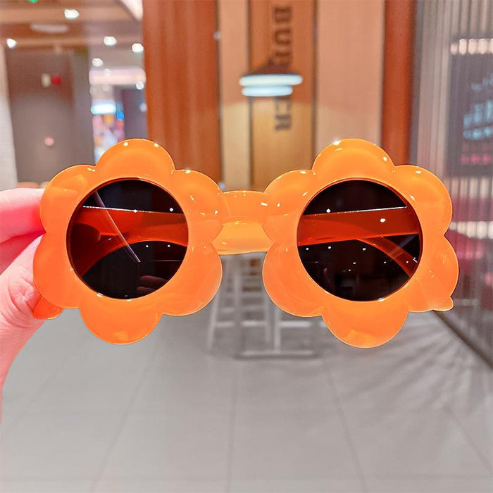 Children's Sunglasses Sun Shading round frame polarizer