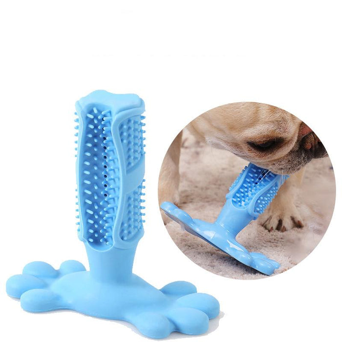 Brand New Rubber Hole Dog Toy Dog Toothbrush Toy Dog Accessories