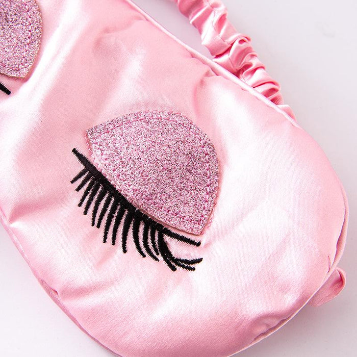 Shading Sleep Embroidery Funny Eye Mask