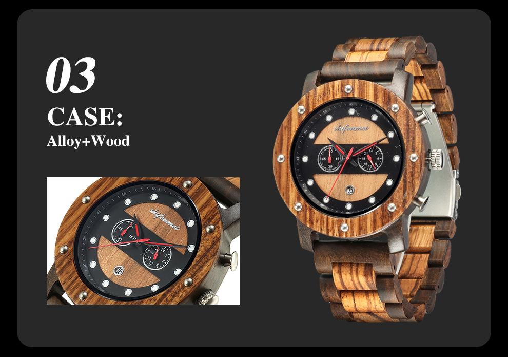 New Steel Room Men's Fashion Retro Multifunctional Quartz Watch