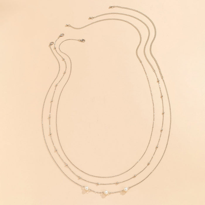 Simple Beaded Woven Sexy Waist Chain Suit