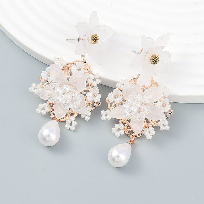 Fashion Bohemian Flower Earrings