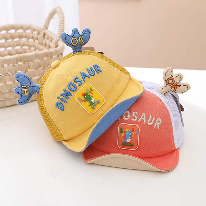 Summer Cute Dinosaur Antlers Children n Baby's Net Cap