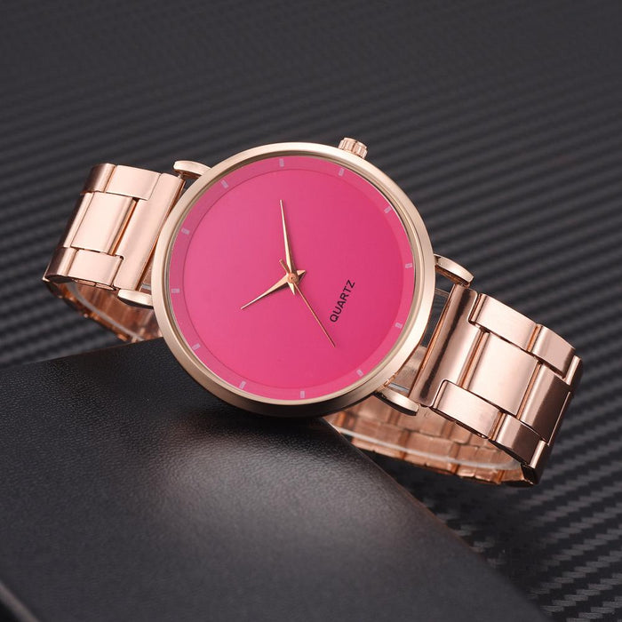 Women Watches Fashion Rose Gold Lady Wrist Watch