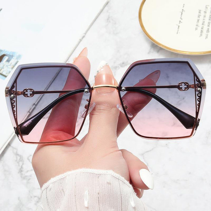 Ocean Film frameless trimming Sunglasses UV protection