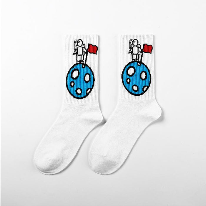 Cotton Hip-hop Men Socks