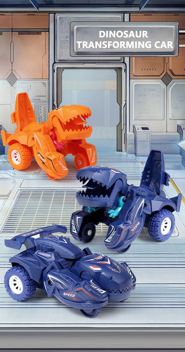 New Transforming Dinosaur Car Transforming Car Toy Coasting