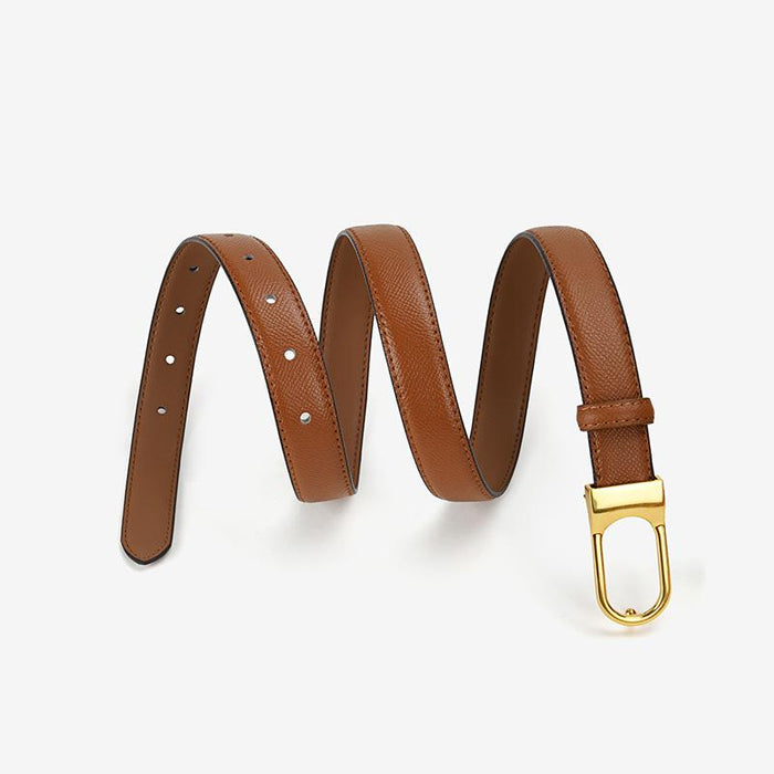 Summer Accessories Women's Soft Leather Dress Waist Leather Belt