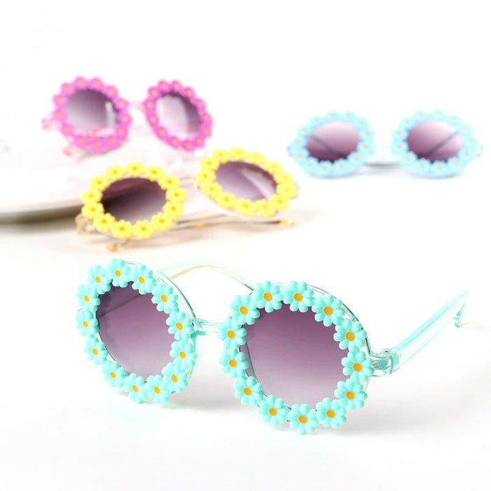 Children's Sunglasses small flower beach glasses