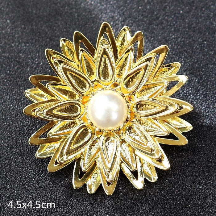 Multi Styles of Exquisite Brooch Vintage Women's Suit Accessories