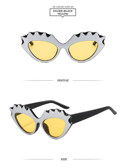 Retro new cat's eye candy colored Sunglasses
