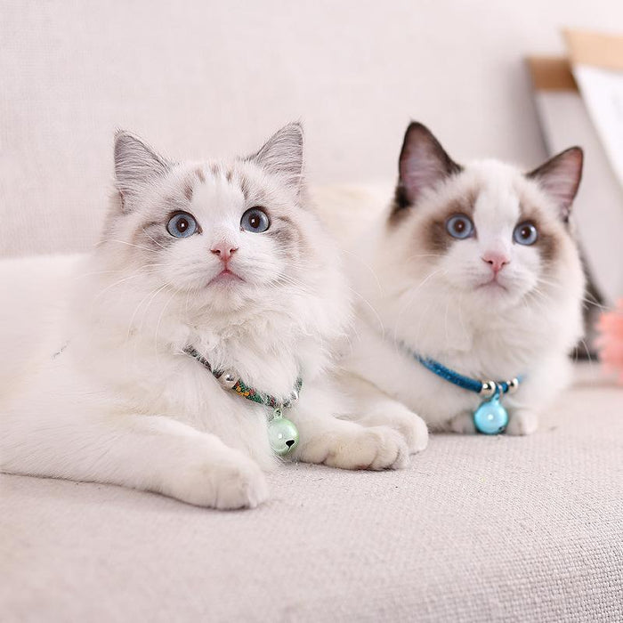 Cat Bell Collar Toy Adjustable Kitten Safety Necklace Popular Style