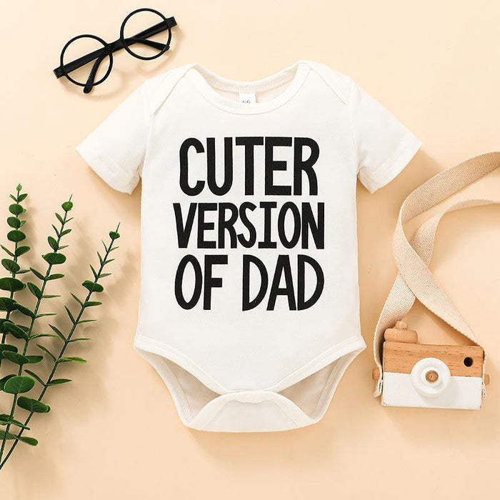 Infant Summer Short Sleeved Romper