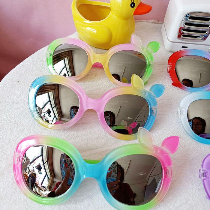 Fashion Apple Frame UV Proof Children's Sunglasses