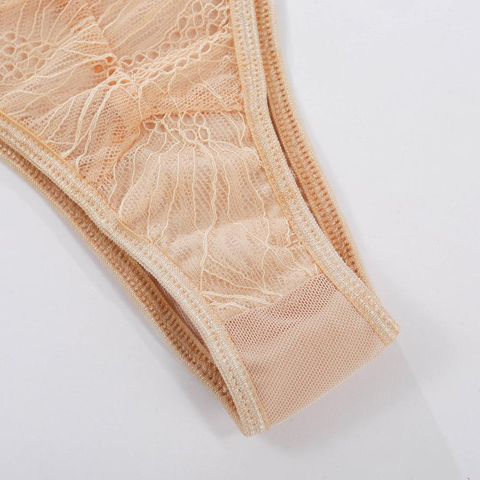 Women's Sexy Lace Underwire Lingerie Underwear Set
