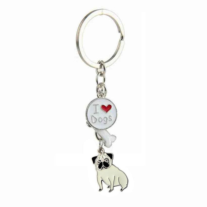 Creative Cartoon Pet Pendant Keychain