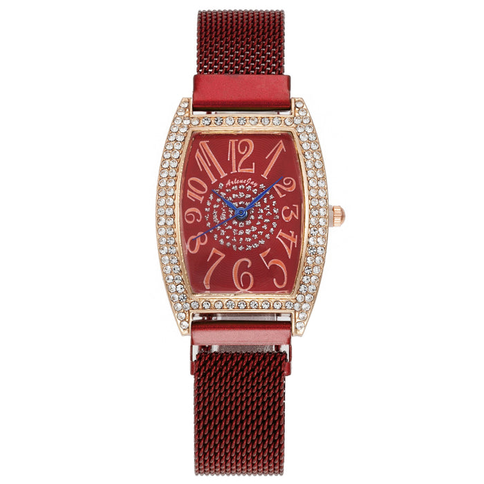 New Stainless Steel Women Wristwatch Quartz Fashion Casual Clock LLZ20027