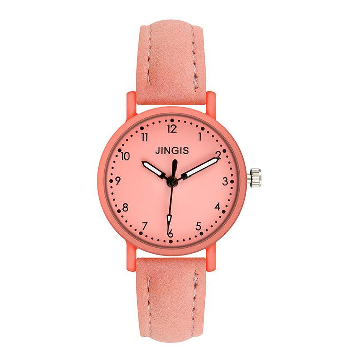 Fashion Women Wristwatch Leather Band Quartz Casual Clock LLZ22204