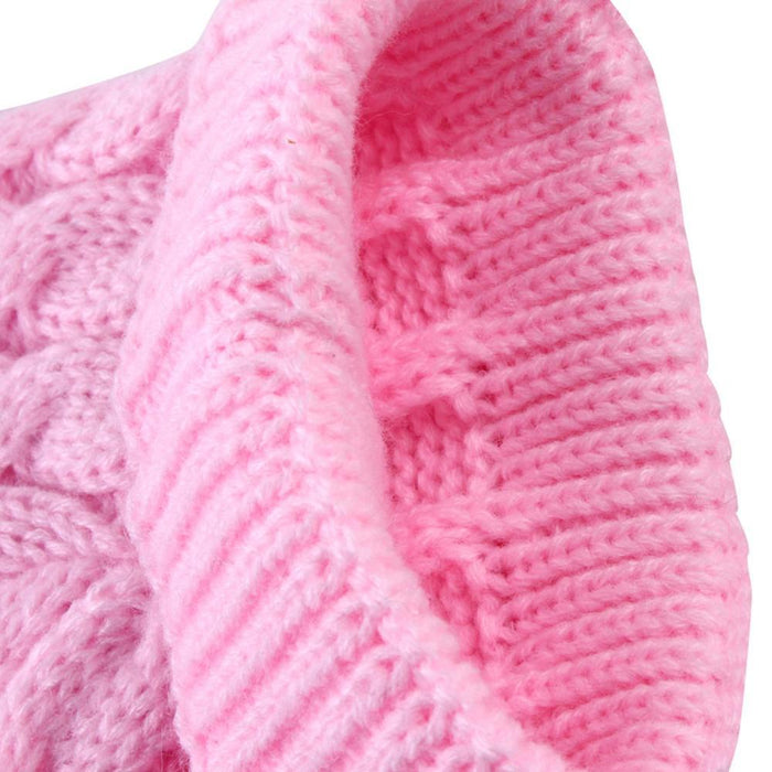 High collar knitted pet cat and dog clothes