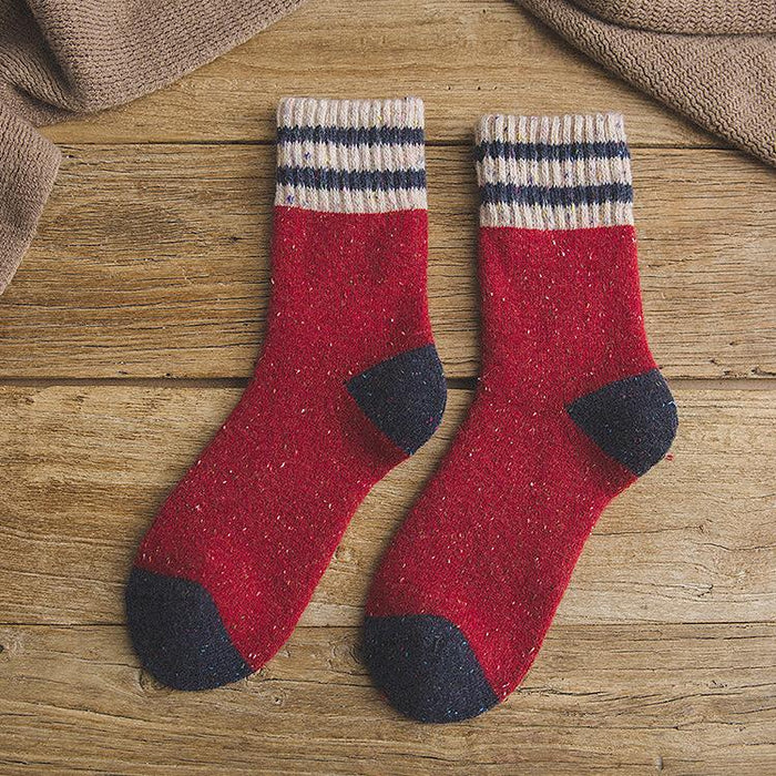 Thick Terry Wool Socks Women