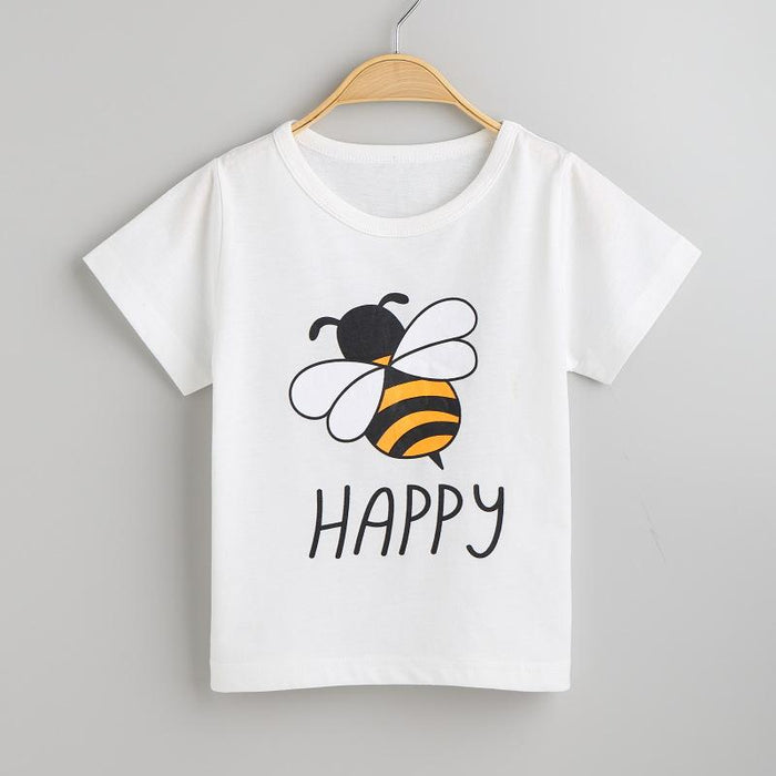 Children's short sleeved T-shirt