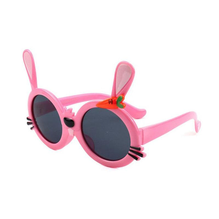 Cute Little Rabbit Silicone Cartoon Children's Sunglasses