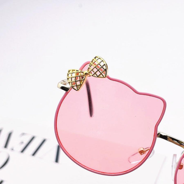 Children's sunglasses metal sunglasses