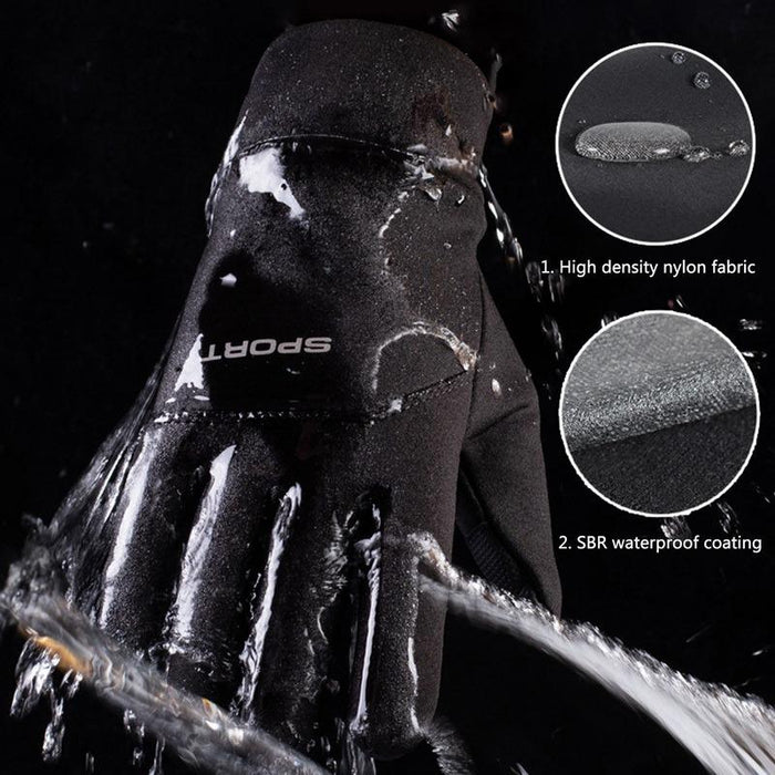 Warm Winter Gloves for Men Touchscreen Waterproof Windproof Gloves
