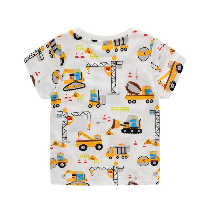 Children's short sleeve T-shirt cotton