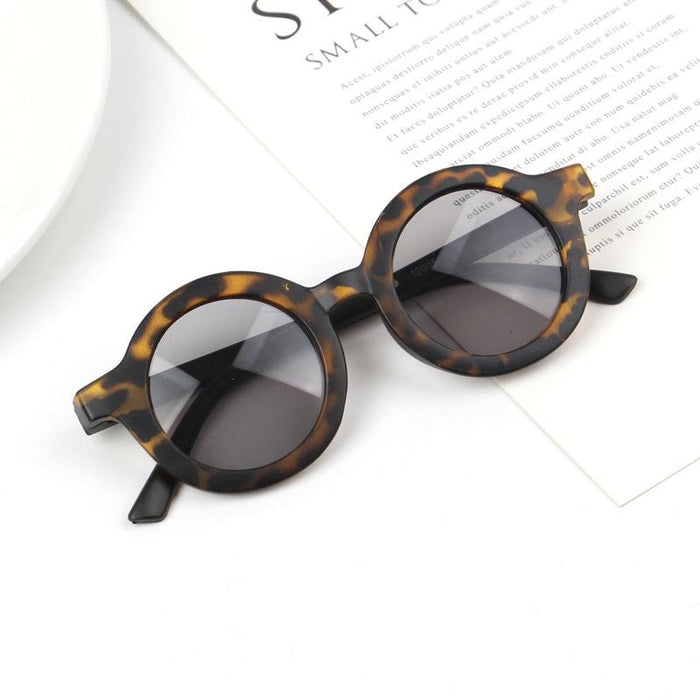 Children's round frame sunglasses and RETRO SUNGLASSES