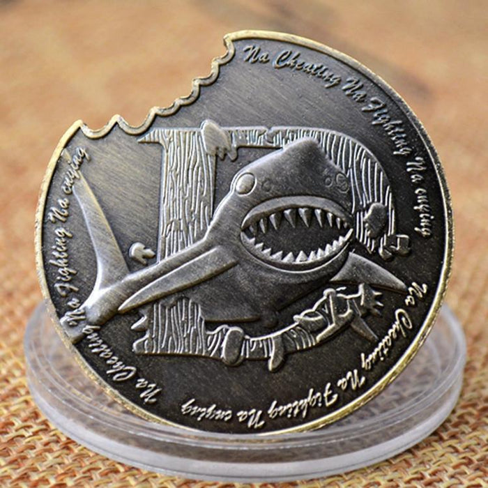 Shark collectible coins Commemorative Coins