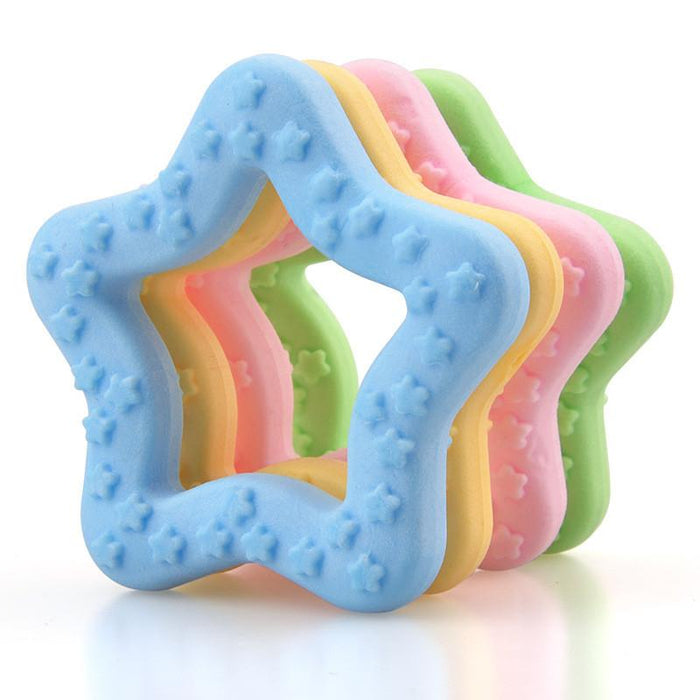 Brand new dog toy teether rubber dog tooth cleaning toy