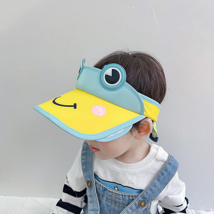 Summer Flapper Wide-brimmed Children's Cartoon Dinosaur Empty Top Hat