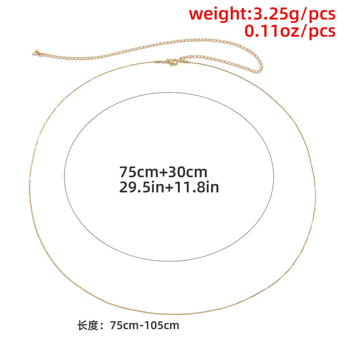 Hip Hop Simple Women Waist Chain Body Chain