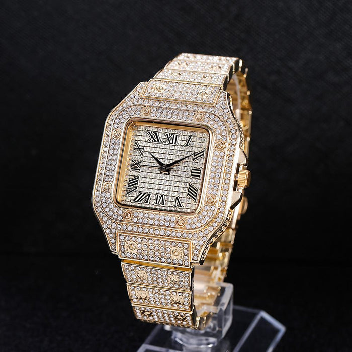 New Stainless Steel Women Wristwatch Quartz Fashion Casual Clock LLZ22213