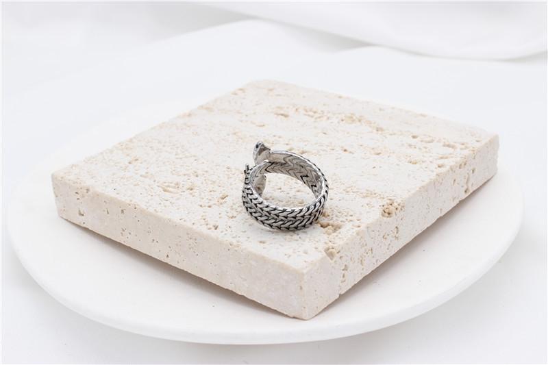 Personality Retro Chinese Dragon Men's Titanium Steel Ring