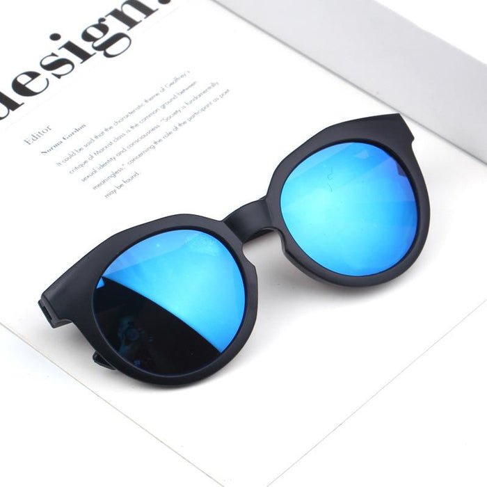 Colorful reflective lenses for children's Sunglasses