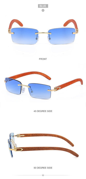 New Fashion Men's Ultra Clear Frameless Sunglasses