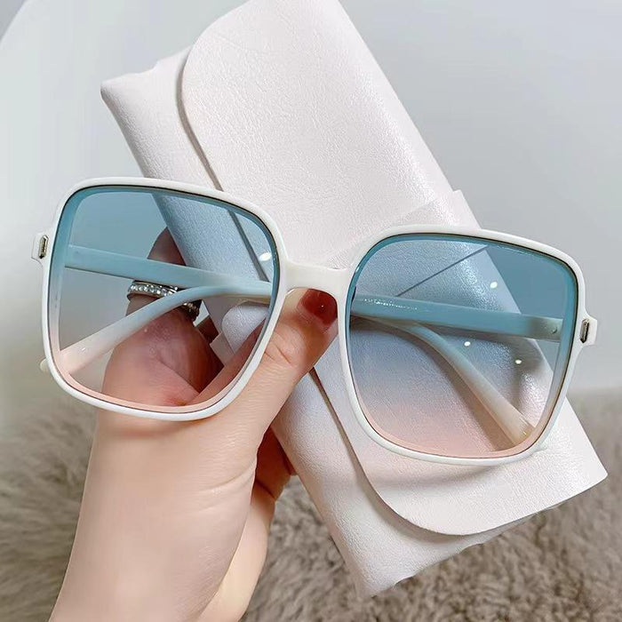 Super Large Frame Sunglasses Women's UV protection