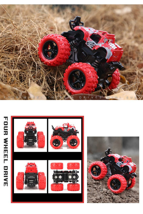 1:36 Mini inertial 4WD off-road vehicle children's car toy