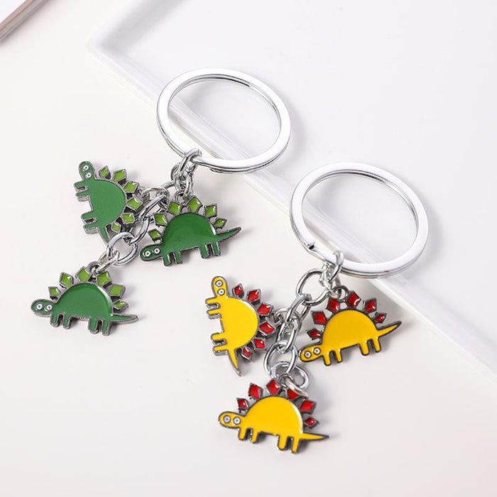 Exquisite Creative Cartoon Dinosaur Keychain