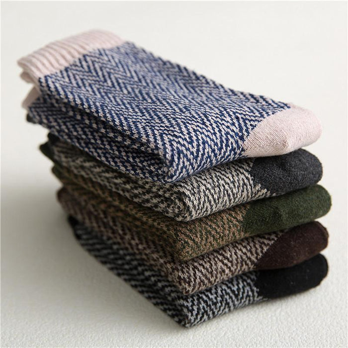 5 Pairs Wool Man Short Socks
