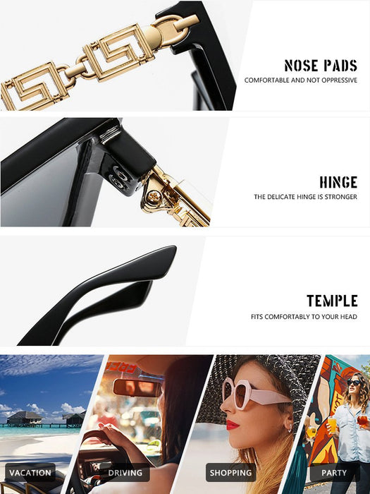 Chain foot box Sunglasses